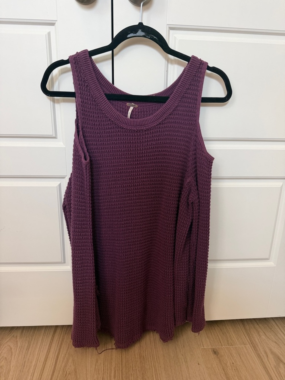 Free People Cold Shoulder Sweater